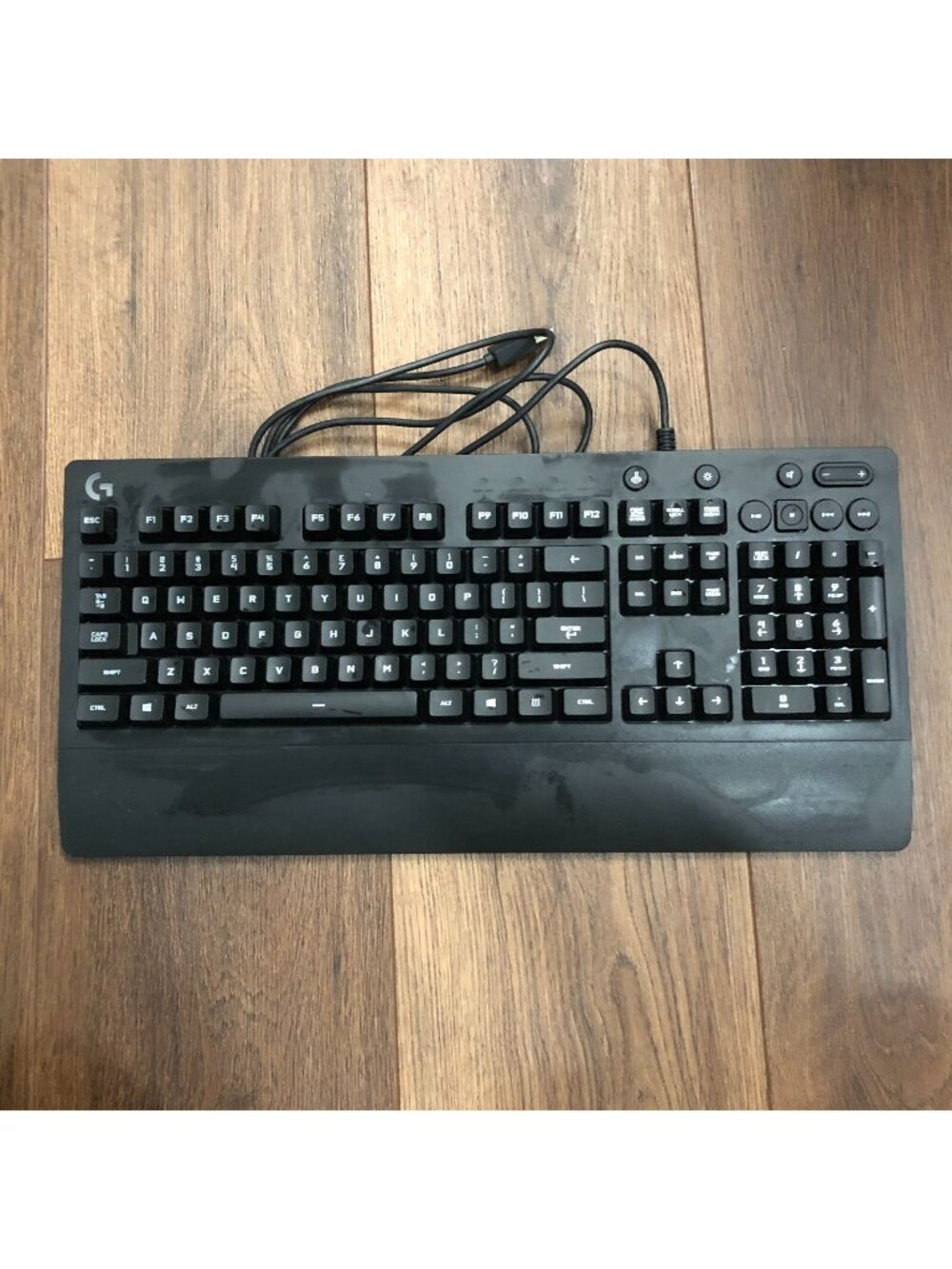Logitech G213 Prodigy RGB Gaming Keyboard Black READ DESCRIPTION TESTED